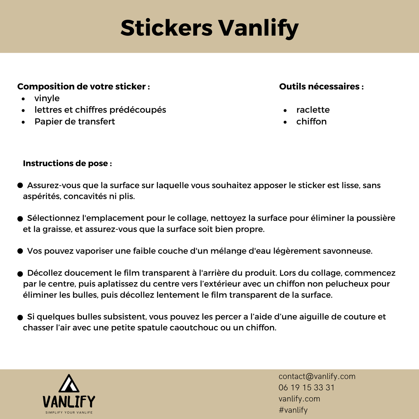 Sticker - Happy camper