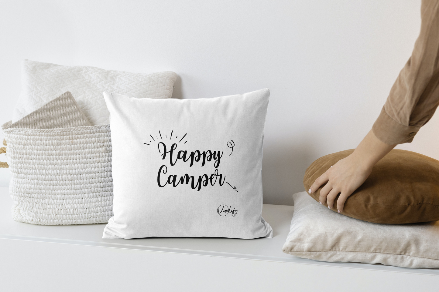 Coussin - Happy camper