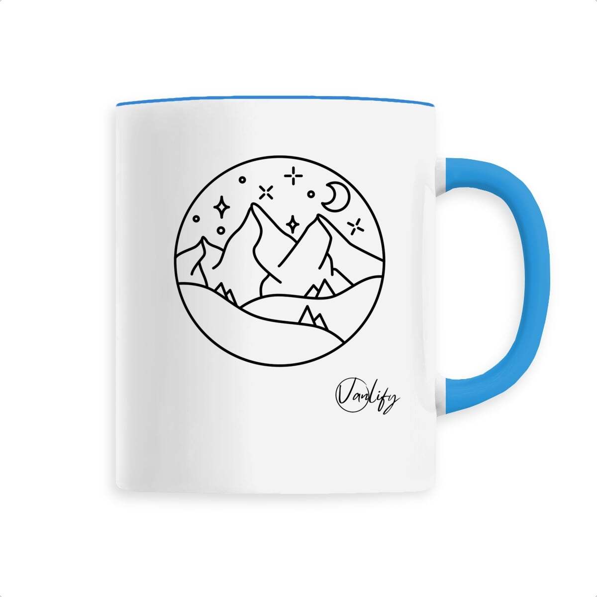 Mug en céramique 330 ml - Dream mountains