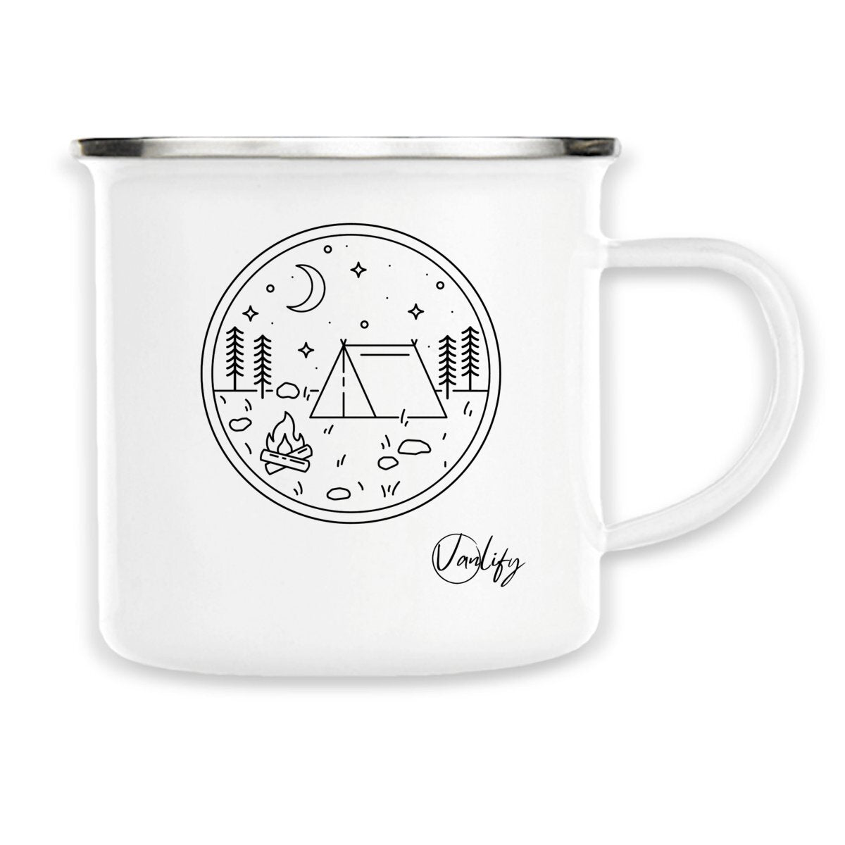 Mug en métal émaillé 300ml - Good night