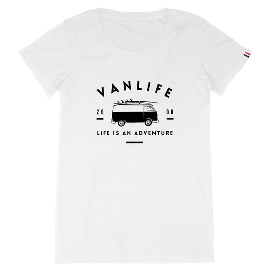 T-shirt Femme 100% Coton BIO – VANLIFE
