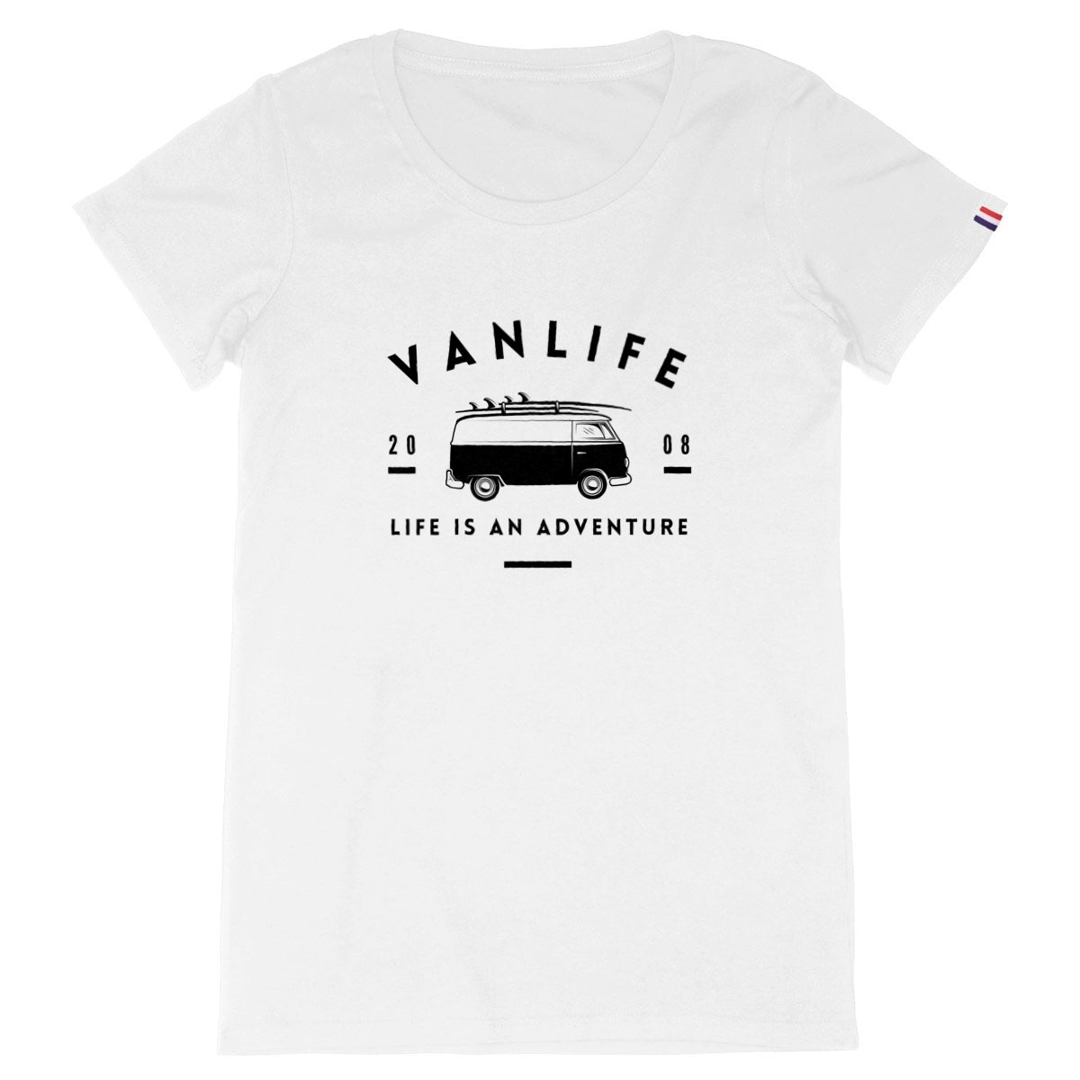 T-shirt Femme 100% Coton BIO - VANLIFE