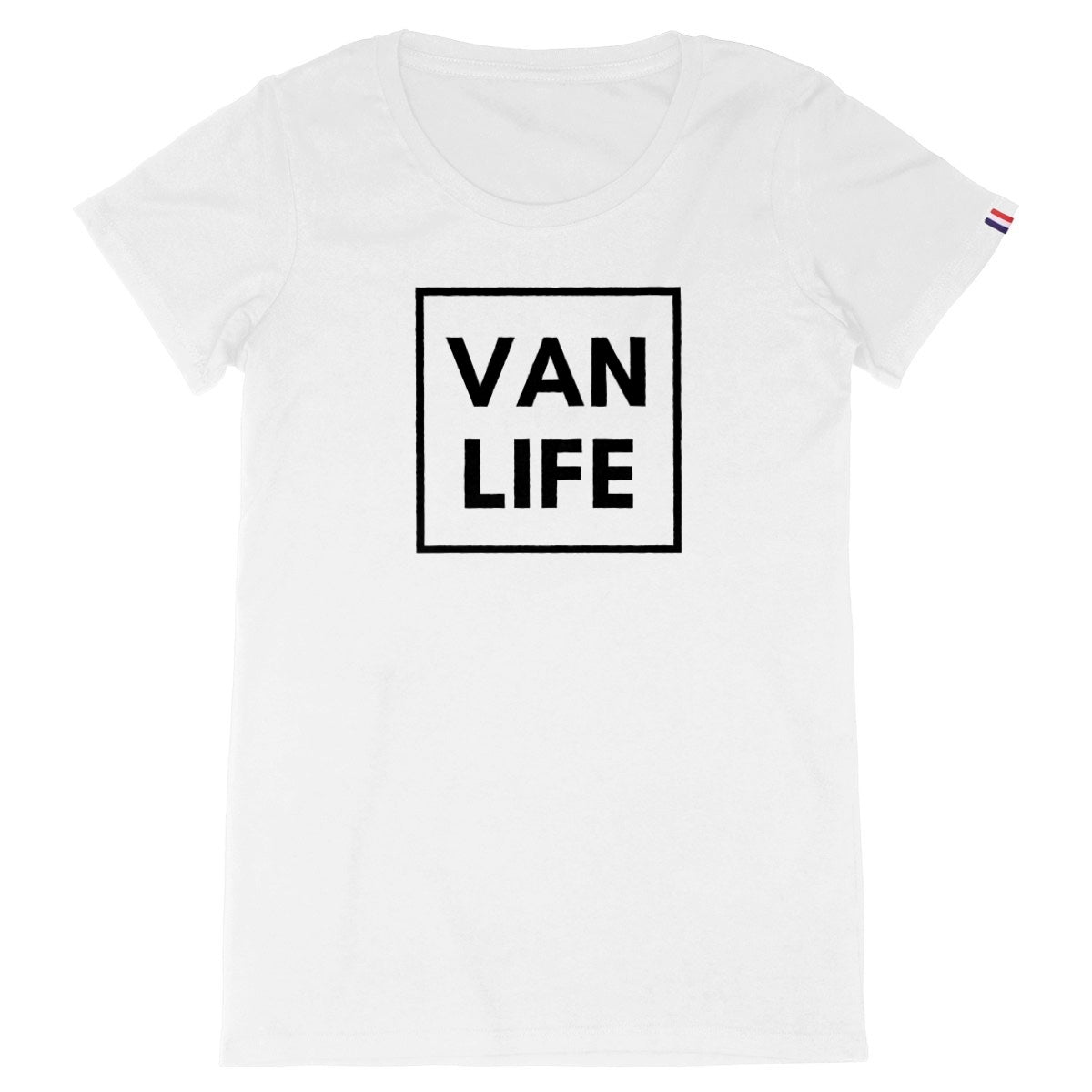 T-shirt Femme 100% Coton BIO - VANLIFE Square