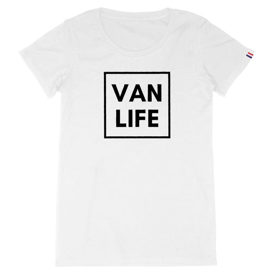 T-shirt Femme 100% Coton BIO - VANLIFE Square
