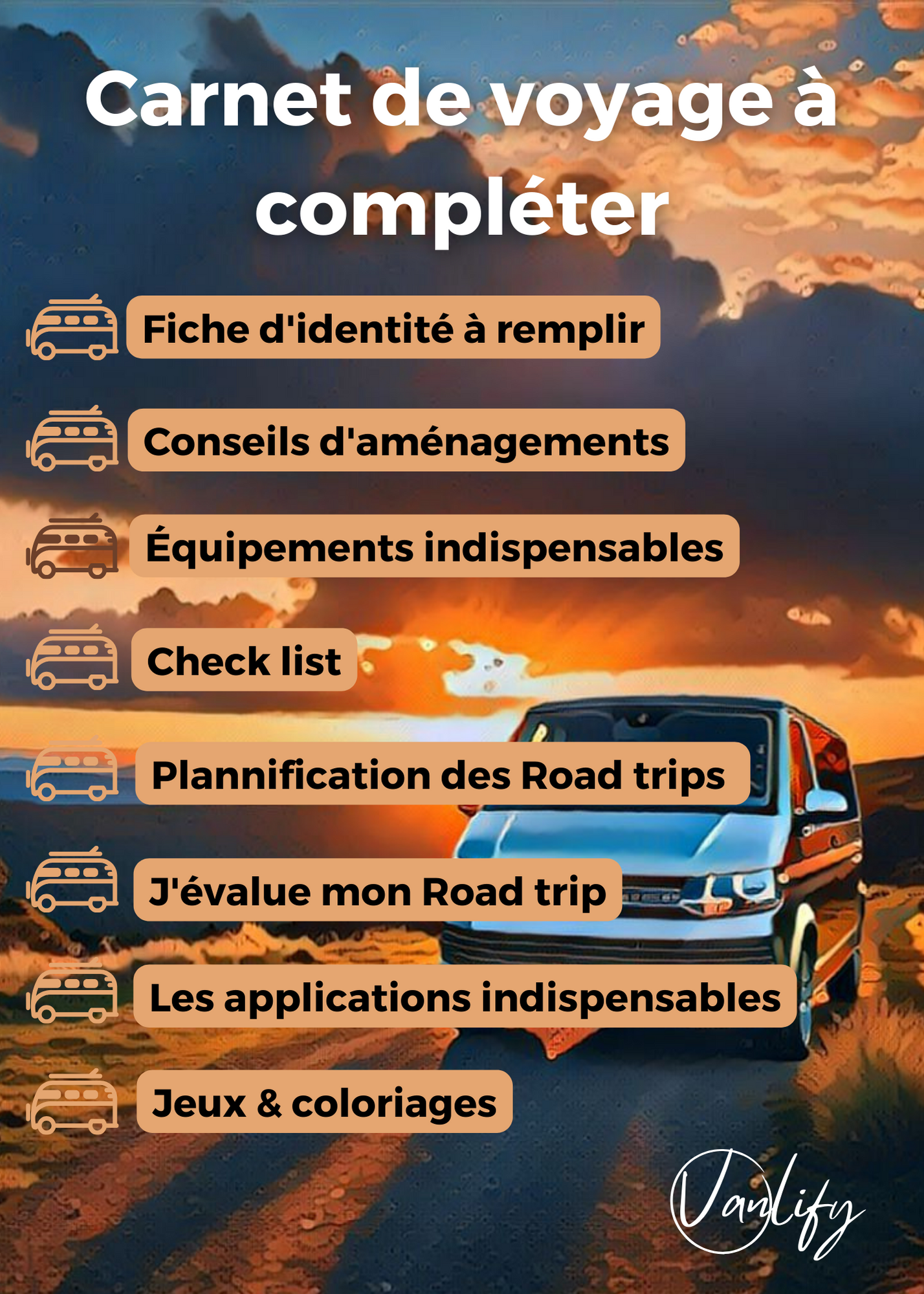 Carnet Vanlife (Ebook)