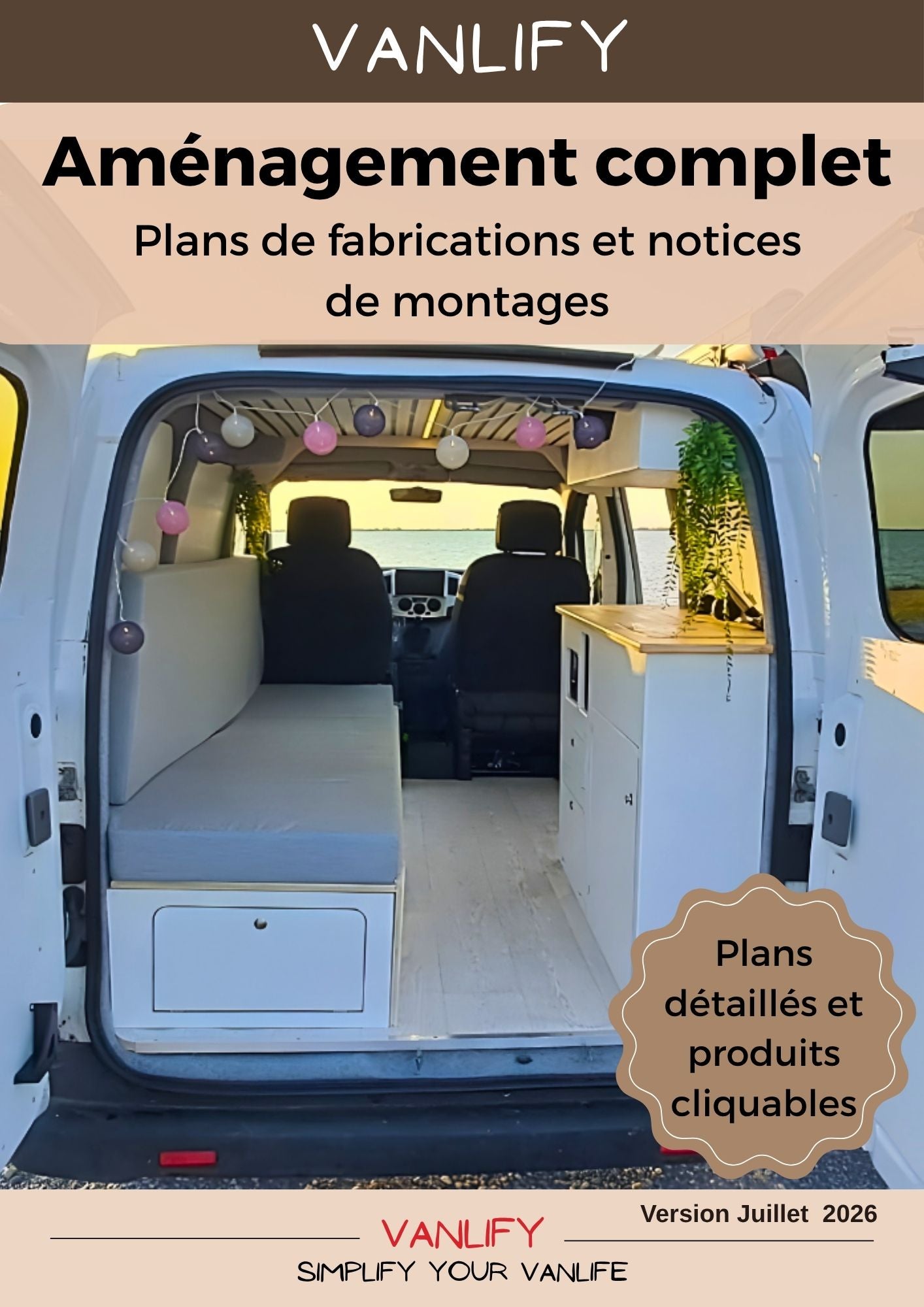 Lot de 3 plans pour un aménagement complet