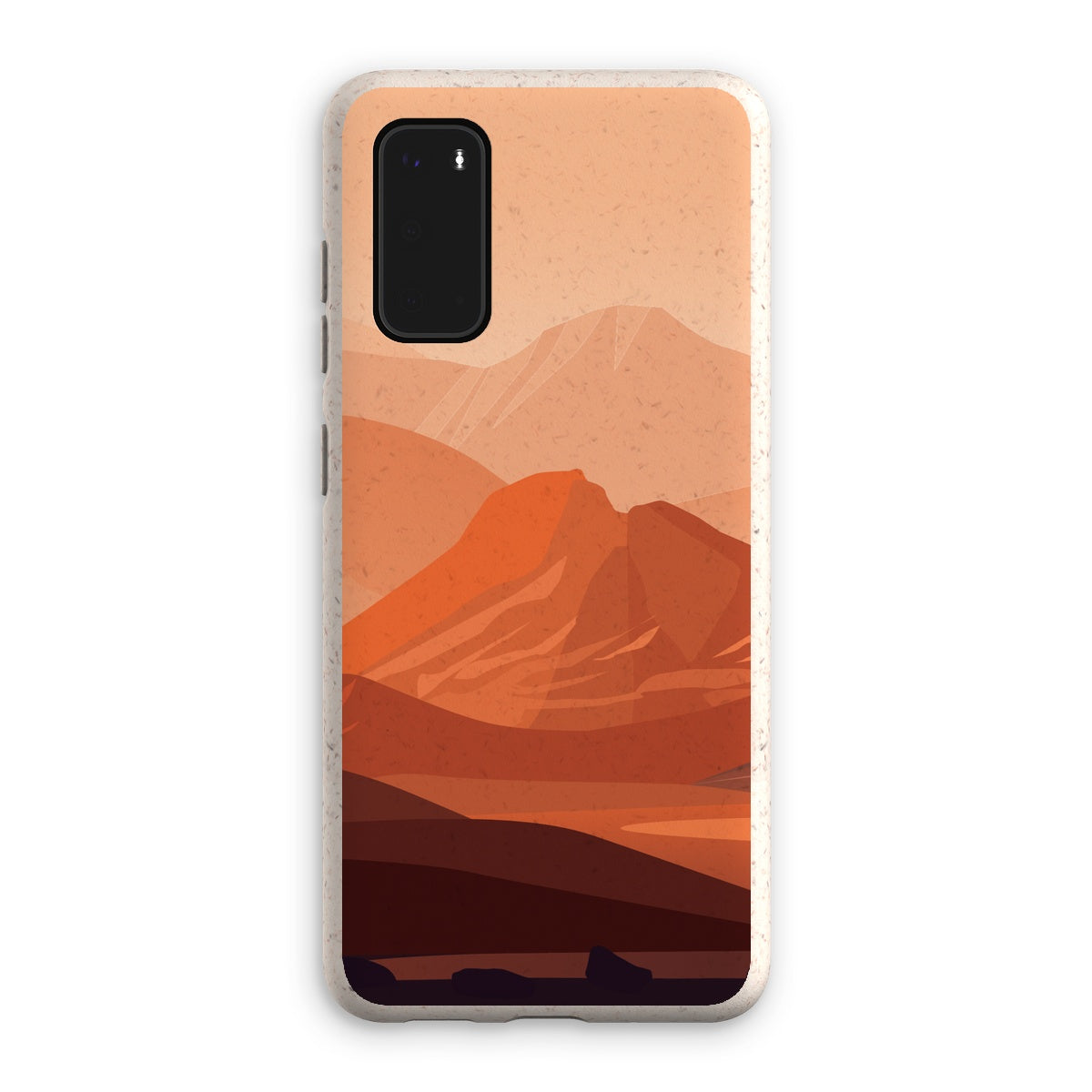 Coque de protection biodégradable pour téléphone - Désert