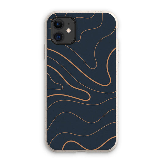 Coque de protection biodégradable pour téléphone - Topographic