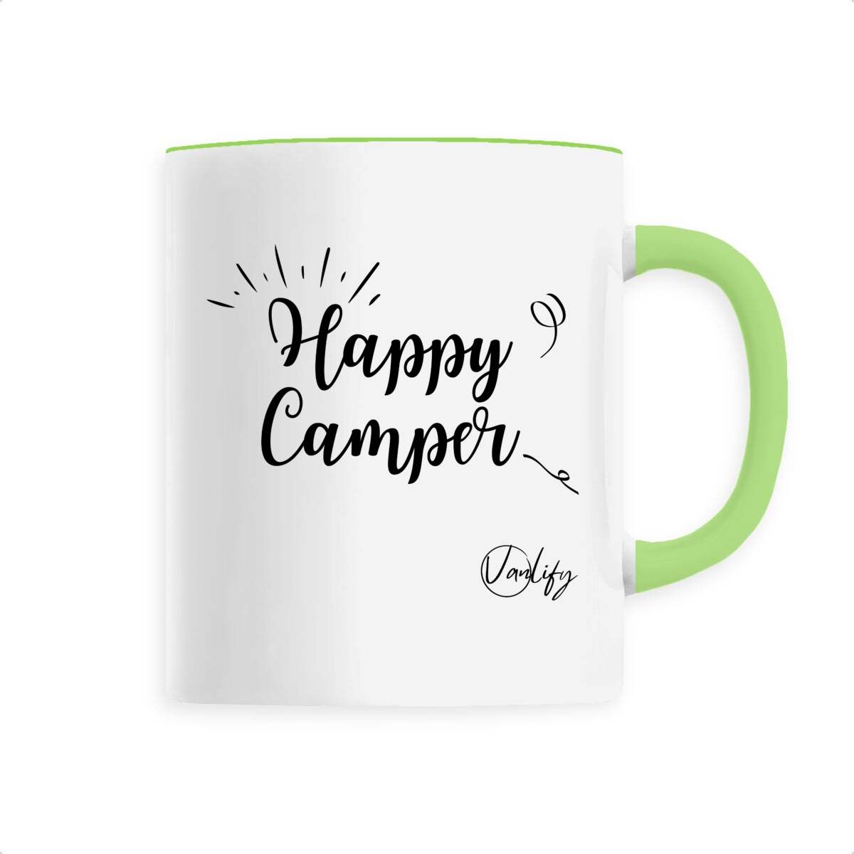 Mug en céramique 330 ml - Happy camper