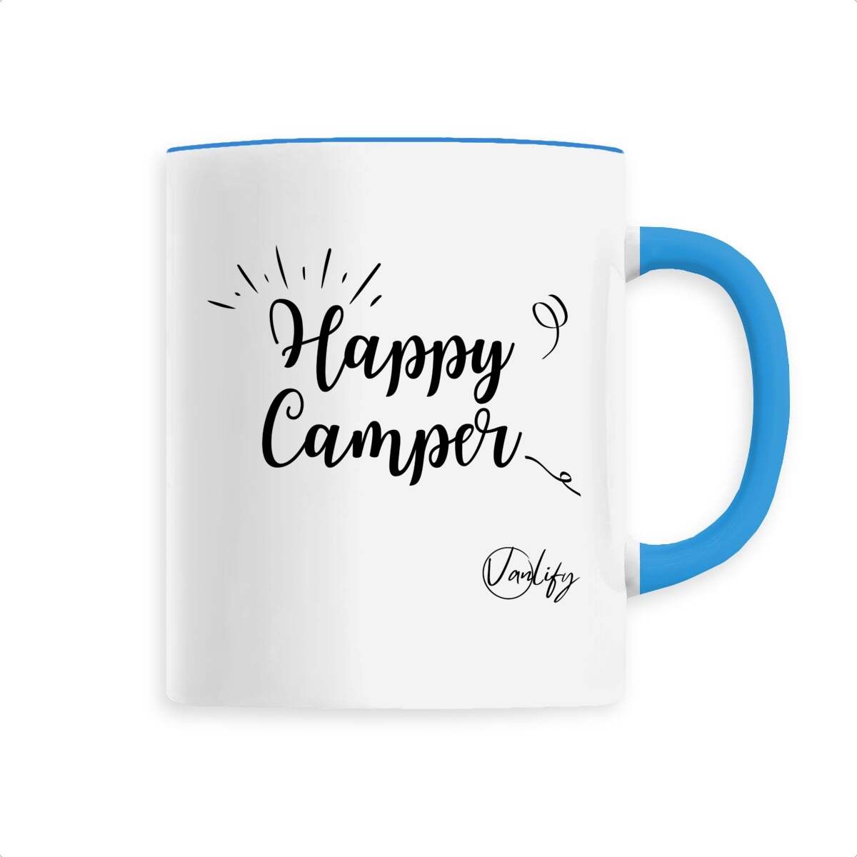 Mug en céramique 330 ml - Happy camper