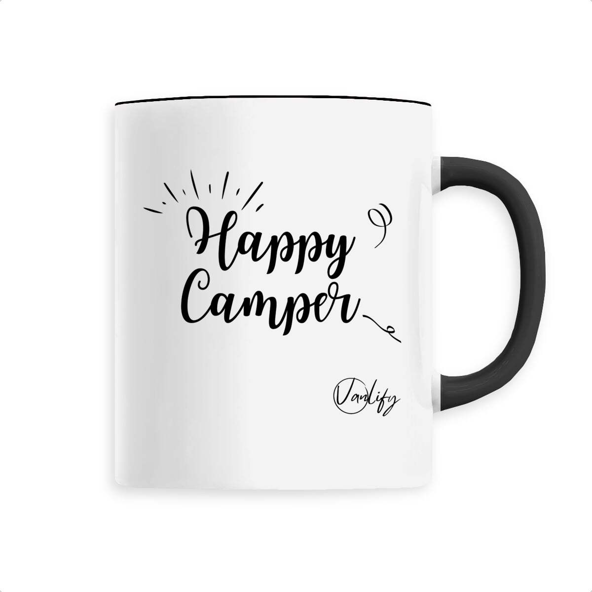 Mug en céramique 330 ml - Happy camper