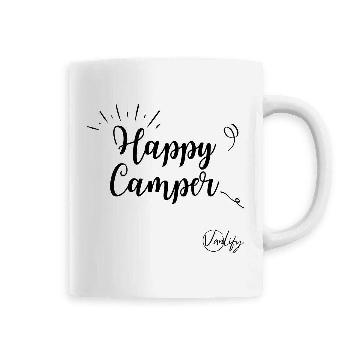 Mug en céramique 330 ml - Happy camper