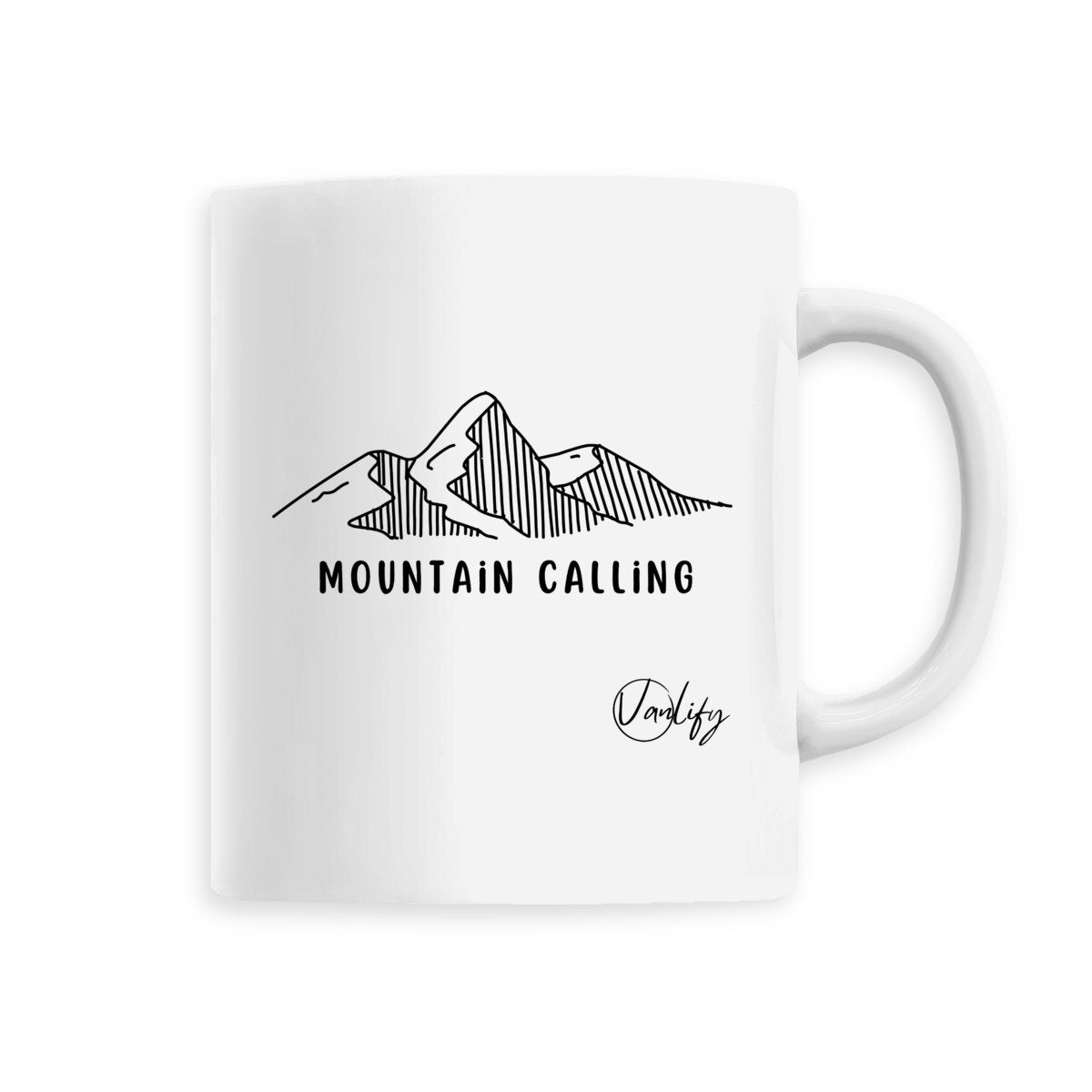 Mug en céramique 330 ml - Mountain calling