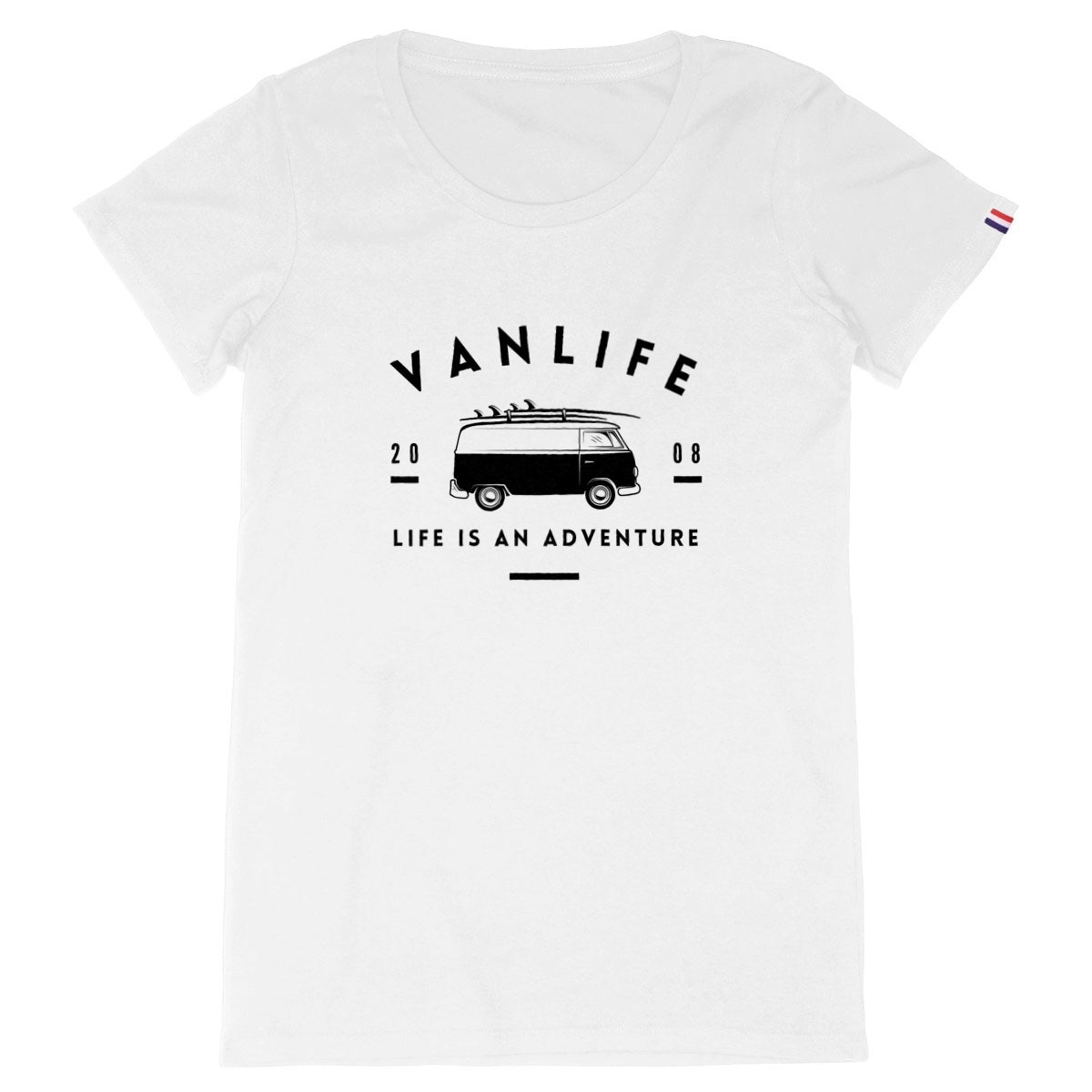 T-shirt Femme 100% Coton BIO – VANLIFE