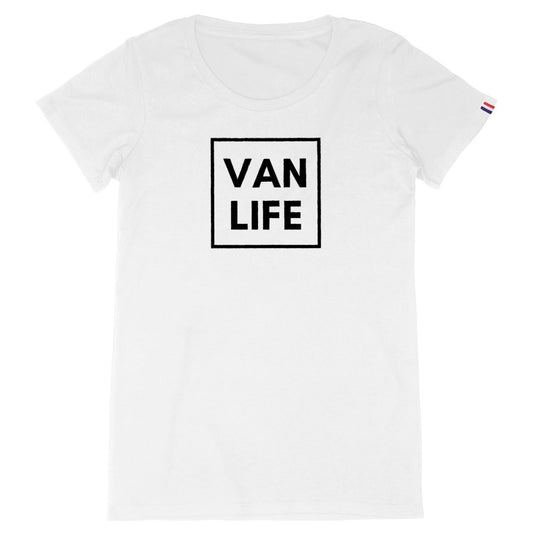 T-shirt Femme 100% Coton BIO - VANLIFE Square